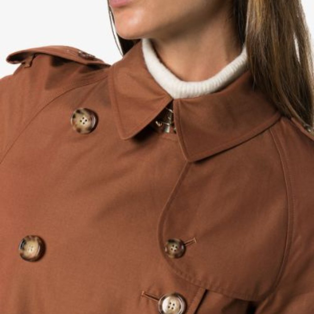 Burberry Long Waterloo Heritage Trench Coat Chestn - Picture 11 of 13